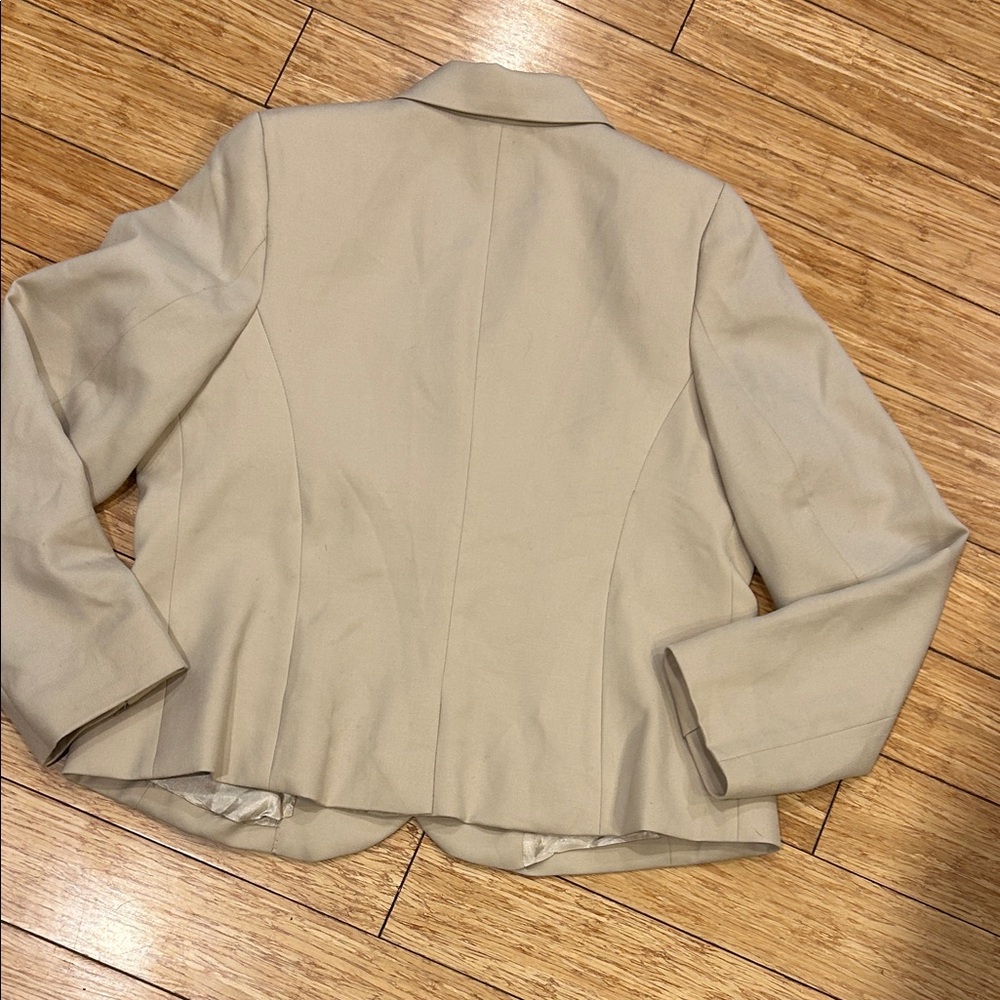 Pendleton Beige Virgin Wool Lined Blazer Women’s … - image 6